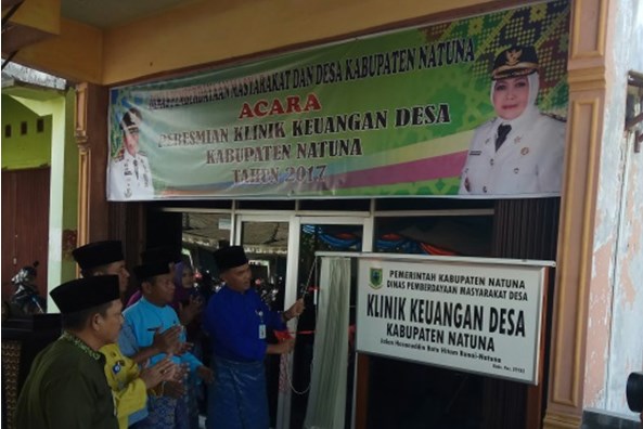 You are currently viewing Peresmian Klinik Keuangan Desa Kabupaten Natuna