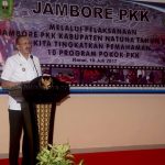 Bupati Natuna membuka Jambore PKK Tingkat Kabupaten Natuna