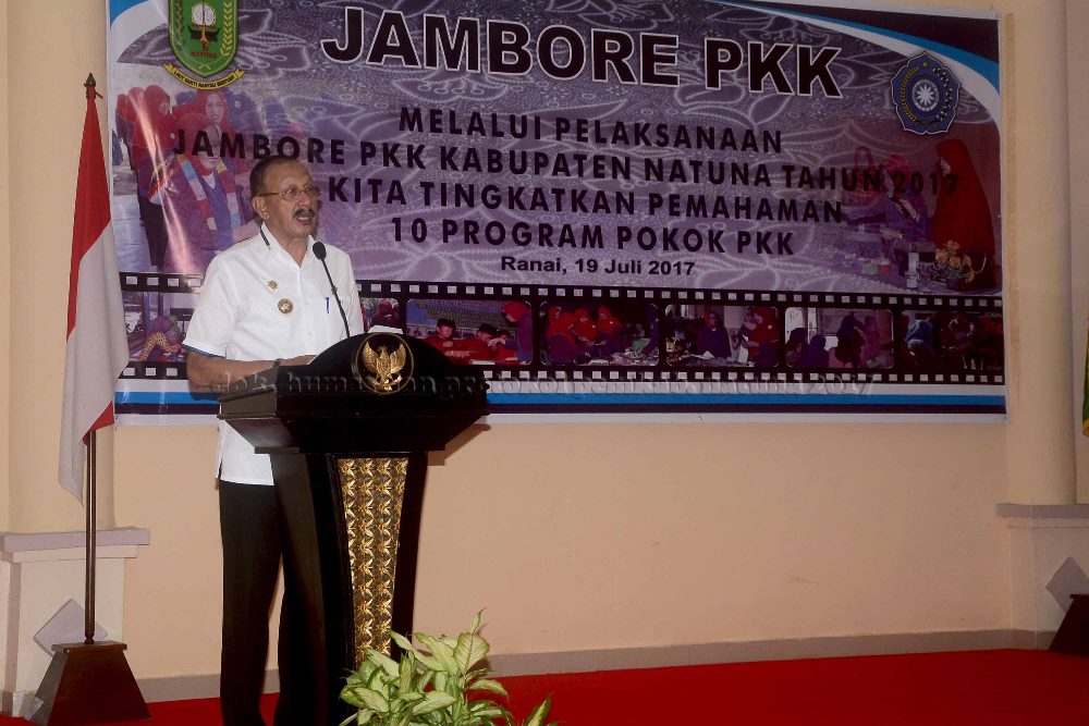 You are currently viewing Bupati Natuna membuka Jambore PKK Tingkat Kabupaten Natuna