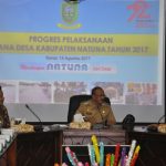 Serapan Dana Desa Natuna Tertinggi Se-Provinsi Kepri