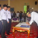 Pelantikan Pejabat Pada Jabatan Pimpinan Tinggi Pratama dilingkungan Pemerintah Kabupaten Natuna
