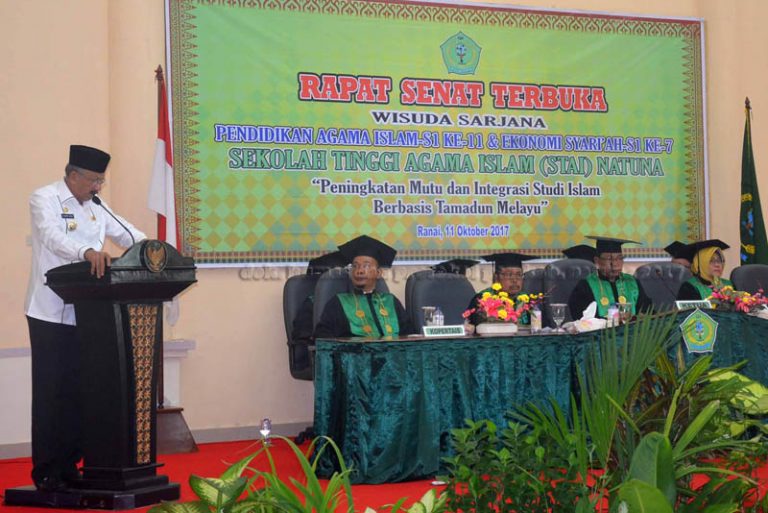 You are currently viewing Wisuda Mahasiswa Stai Natuna Prodi Pendidikan Agama Islam dan Sarjana Ekonomi Syari’ah Tahun 2017