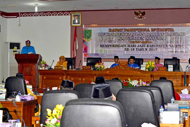 You are currently viewing Rapat Paripurna Dalam Rangka Peringatan Hari Jadi Kabupaten Natuna Ke – 18