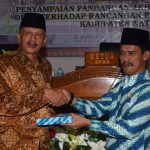 Rapat Paripurna DPRD Kabupten Natuna Dengan Agenda Penyampaian Pandangan Akhir Fraksi – Fraksi DPRD terhadap Rancangan Peraturan Daerah Kabupten Natuna