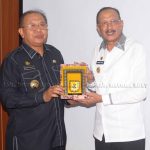 Pertemuan Bupati Natuna dengan Bupati Serdang Bedagai
