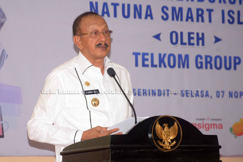 You are currently viewing Sosialisasi Solusi Akses Internet dan Aplikasi E. Goverment dalam Mendukung Program Natuna Smart Island Oleh Telkom Group