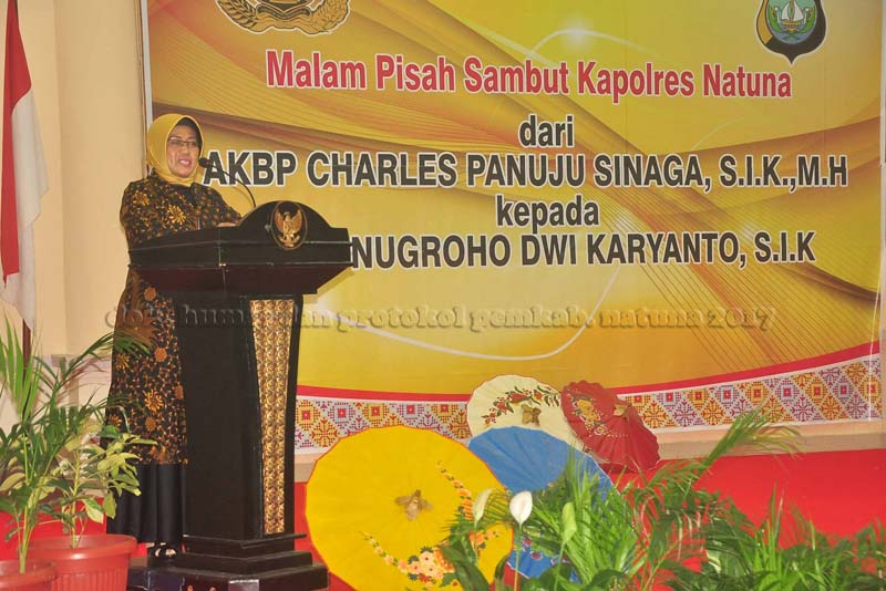You are currently viewing Malam Pisah Sambut Kapolres Natuna ‘Lanjutkan Program Pemberdayaan Masyarakat Untuk Wujudkan Ketahanan Sosial’