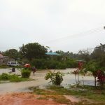 Sejumlah Jalan Di Kota Ranai Tergenang Air