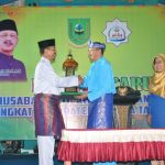 Bupati Natuna Hadiri Malam Ta’ruf MTQ IX Tingkat Kabupaten Natuna Di Kecamatan Bunguran Timur Laut