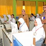 Wakil Bupati Natuna Tinjau UNBK di SMA Negeri 1 Bunguran Timur dan MAN 1 Ranai