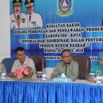 Sekda Natuna Buka Rakor Pembinaan dan Pengawasan Produk Hukum  Daerah Kabupaten/Kota se-Kepri di Ranai