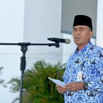 Sekda Natuna Hadiri Upacara Peringatan Hardiknas Tahun 2018 Di Kabupaten Natuna