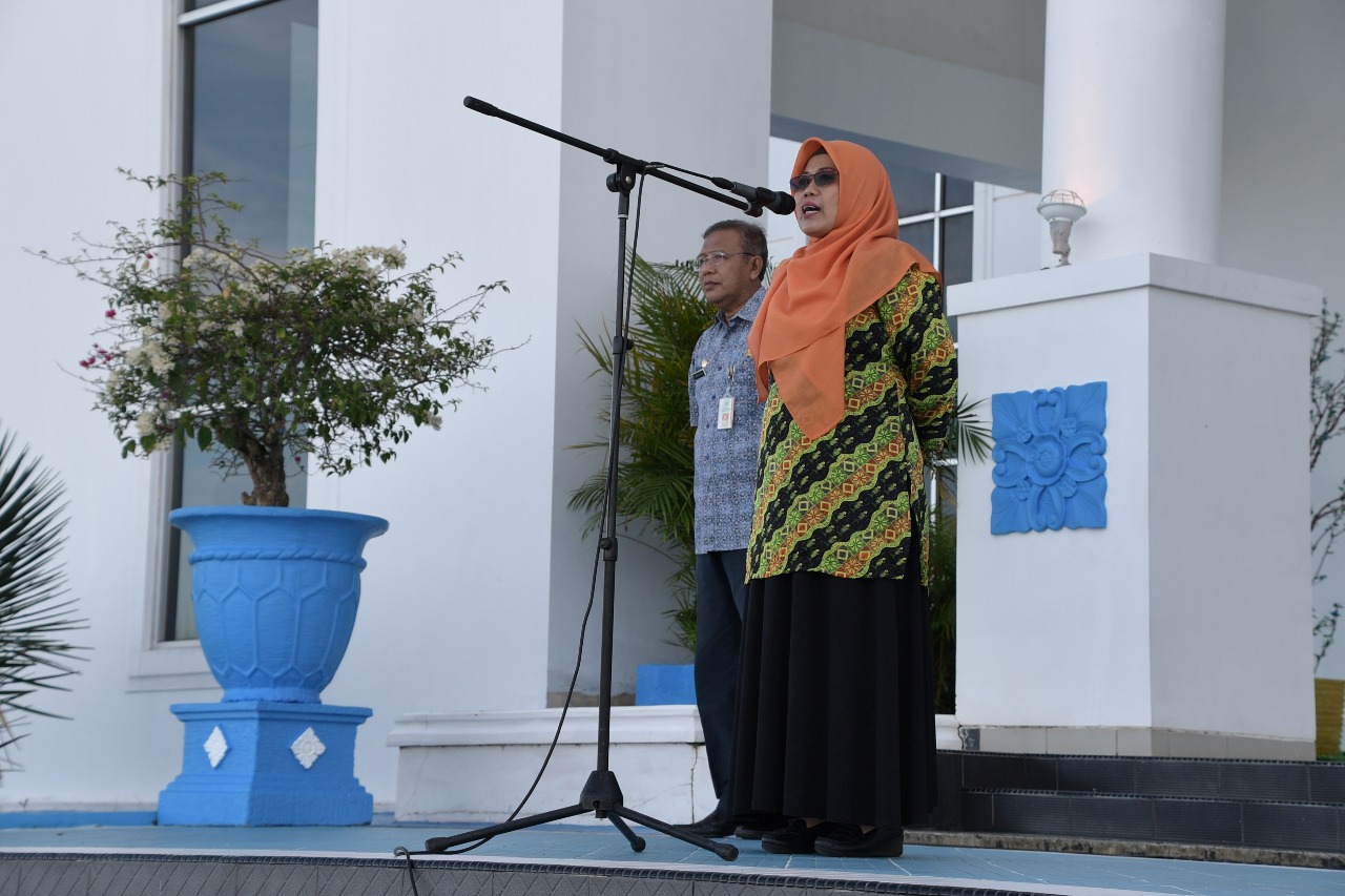 You are currently viewing Wabup Natuna Pimpin Apel Perdana Pasca Libur  Lebaran