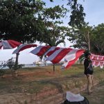 Jauh-jauh Dari Bandung, Pedagang Musiman Ini Turut Meriahkan Hari Kemerdekaan di Natuna