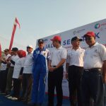 Semangat Kemerdekaan, Warga Natuna Jalan Sehat 5 Kilometer