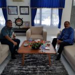 Kunjungi Lanal Ranai, Bupati Bahas Isue Maritim