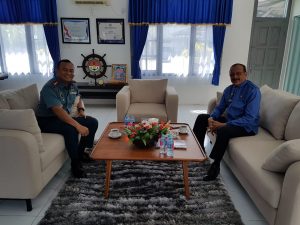 Read more about the article Kunjungi Lanal Ranai, Bupati Bahas Isue Maritim