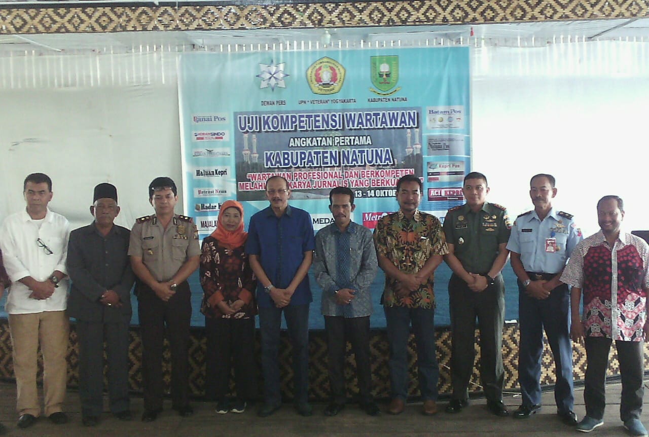 You are currently viewing Bupati Natuna Buka UKW Angkatan Pertama Bagi Jurnalis Wilayah Kerja Natuna