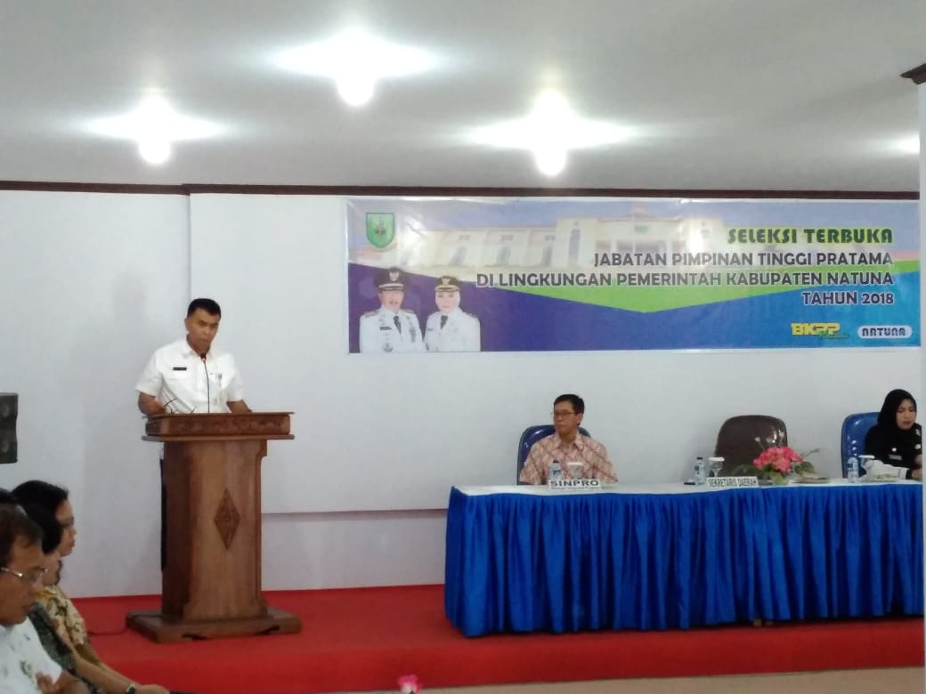 You are currently viewing Seleksi Terbuka Jabatan Pimpinan Tinggi Pratama di Lingkungan Pemerintah Kabupaten Natuna