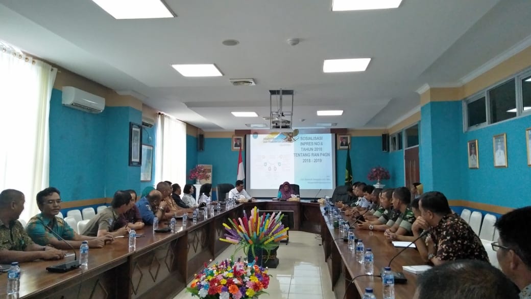 You are currently viewing BNN Sosialisasikan Inpres No.6 Tahun 2018 Tentang Rencana Aksi Nasional P4GN