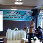 Diskes PPKB Kabupaten Natuna Sampaikan Laporan Pelaksanaan GERMAS