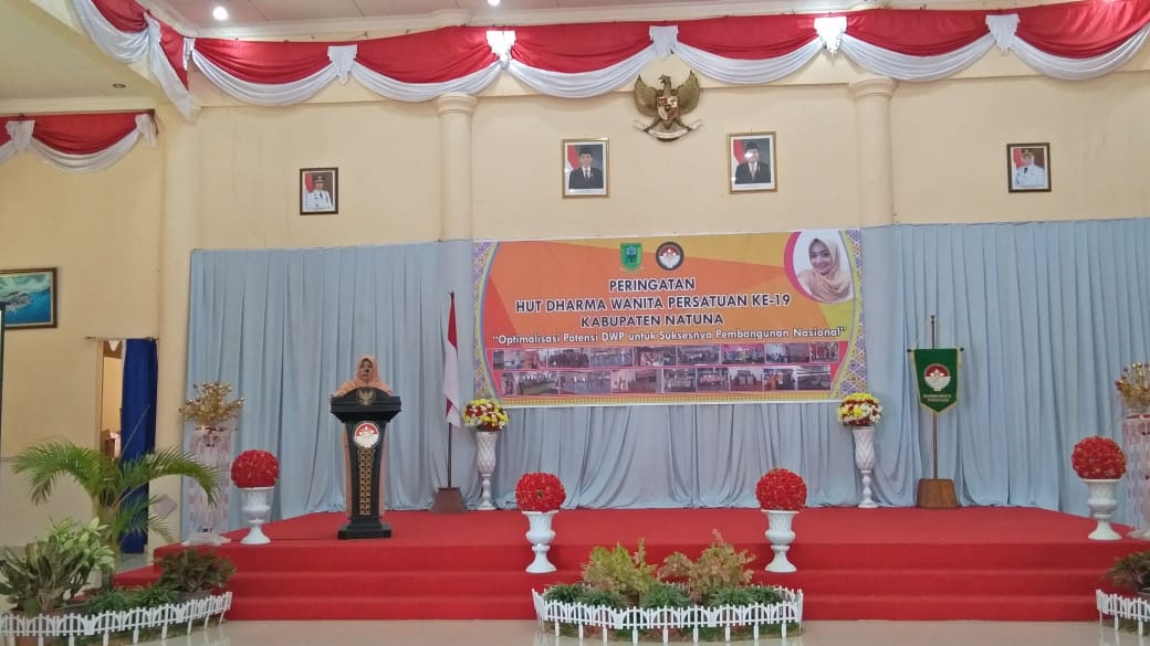 You are currently viewing Puncak Perayaan HUT Dharma Wanita Persatuan (DWP) Kabupaten Natuna Ke-19