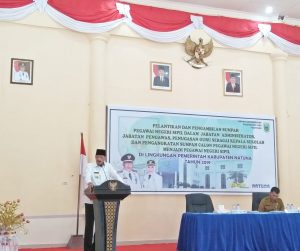 Read more about the article Lantik ASN, Bupati Natuna Ingatkan ASN Harus Kuat Iman