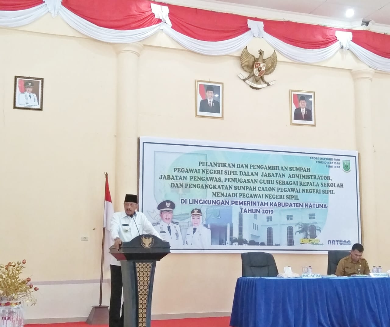 You are currently viewing Lantik ASN, Bupati Natuna Ingatkan ASN Harus Kuat Iman