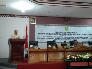 Read more about the article Bupati Natuna Sampaikan LKPJ Kepala Daerah Tahun Anggaran 2018 Kepada DPRD Natuna