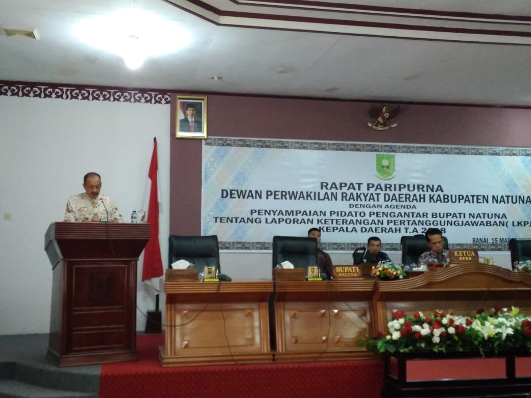You are currently viewing Bupati Natuna Sampaikan LKPJ Kepala Daerah Tahun Anggaran 2018 Kepada DPRD Natuna
