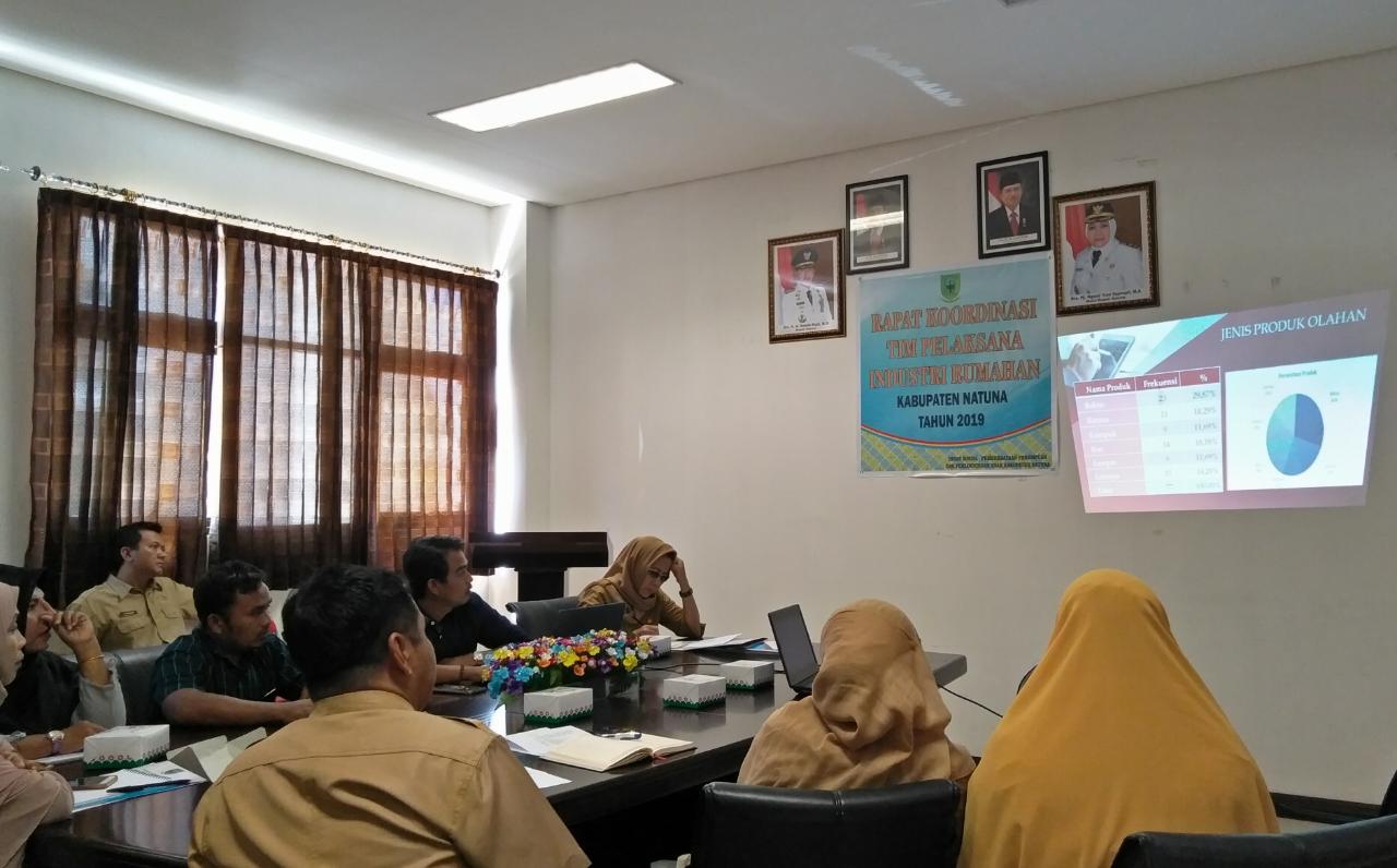 You are currently viewing Rakor Tim Pelaksana Industri Rumahan Kabupaten Natuna Tahun 2019