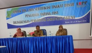 Read more about the article Pemkab Natuna Gelar Bimtek dan Ujian Sertifikasi Tingkat Dasar Bagi Pejabat Pengadaan Barang/Jasa Pemerintah