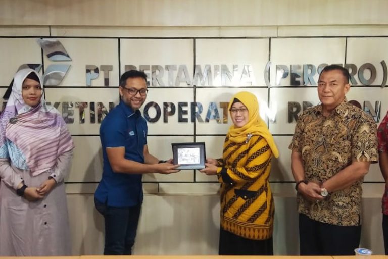 You are currently viewing Ngesti Sambangi MOR I PT. Pertamina (Persero) Medan untuk sampaikan Usulan Program CSR