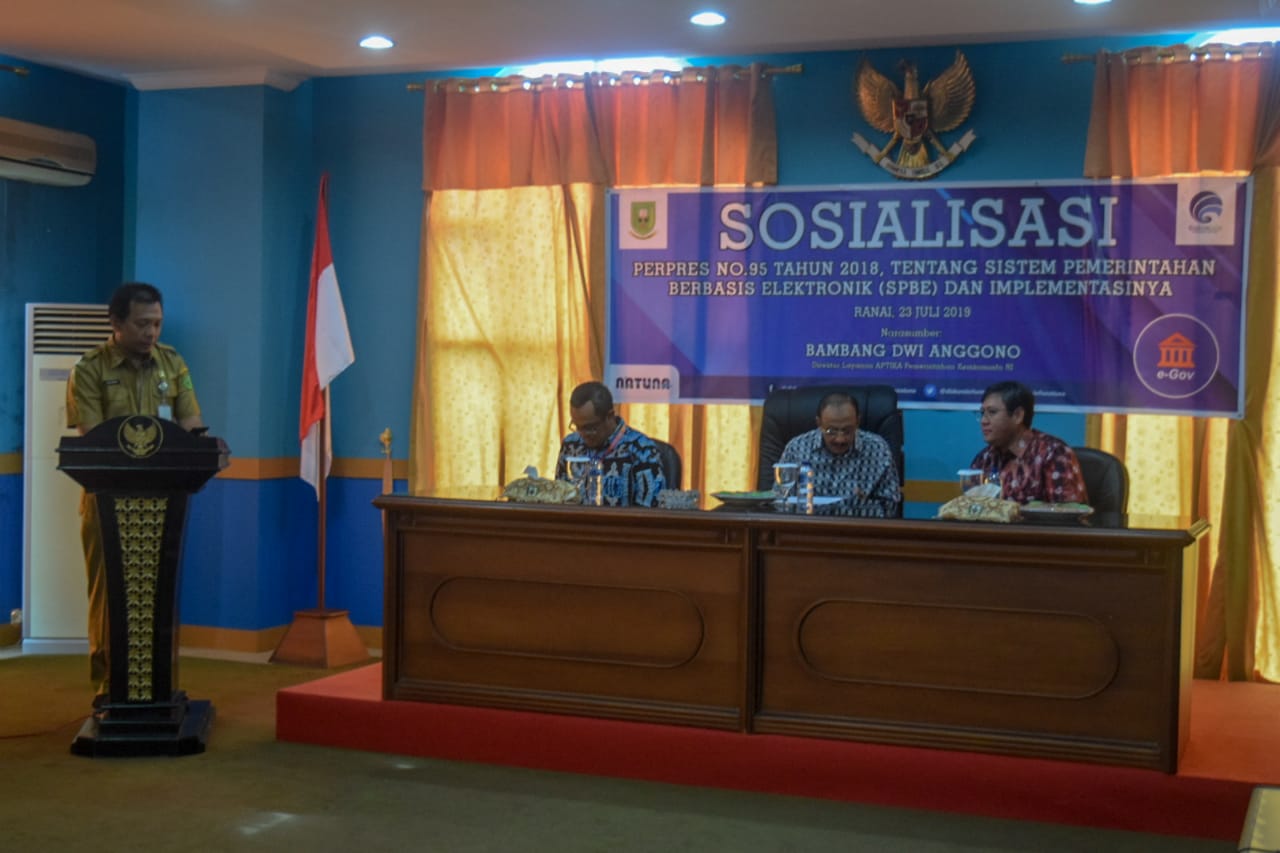 You are currently viewing Optimalkan Penyelenggaraan Pemerintahan Berbasis Elektronik, Diskominfo Sosialisasikan Perpres SPBE