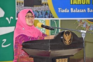 Read more about the article Wakil Bupati Natuna Buka Manasik Haji Kabupaten Natuna  Tahun 1440 H/ 2019 M