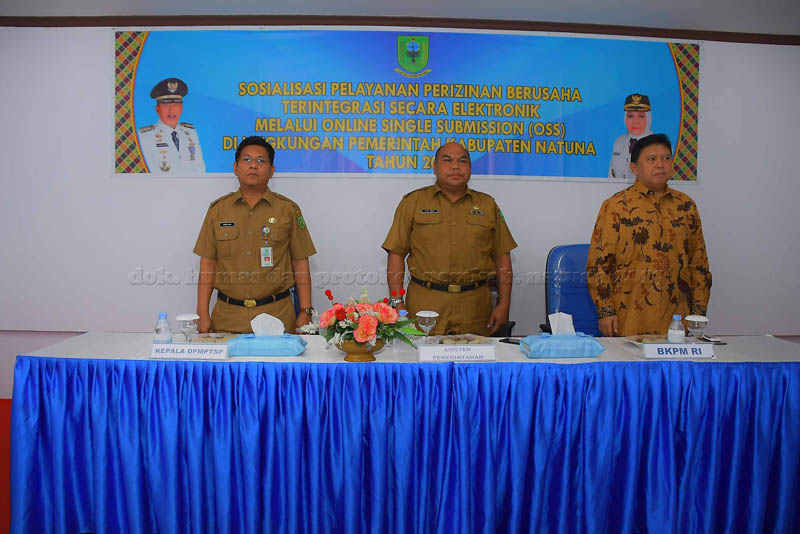 You are currently viewing Tingkatkan Pelayanan Perizinan dan Non Perizinan, Pemkab Natuna Sosialisasi Aplikasi OSS