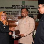 Wabup Natuna sampaikan Pidato pengantar Keuangan Rancangan Perda APBD Perubahan 2019