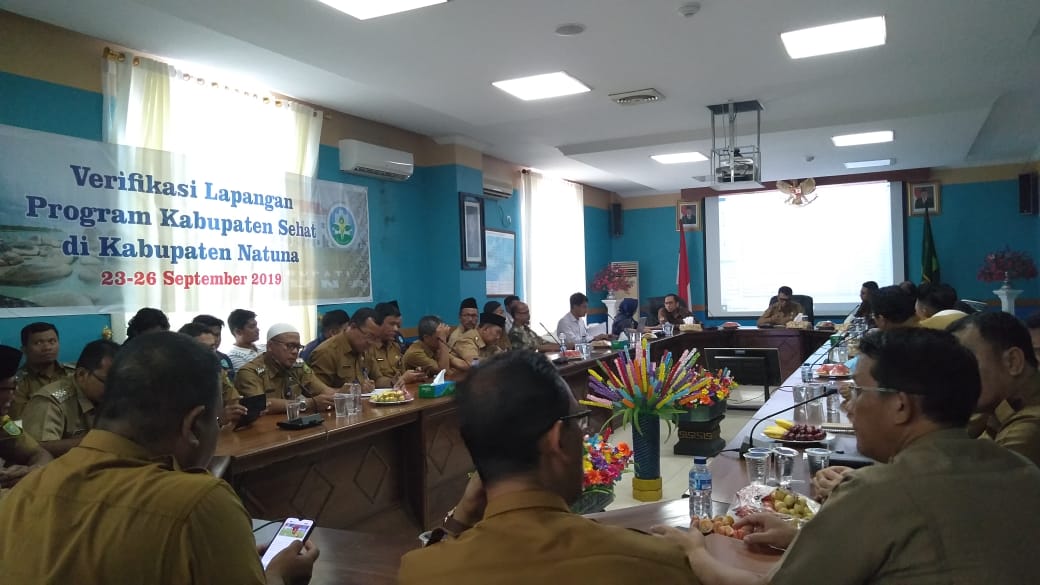 You are currently viewing Tim Verifikasi Kabupaten/Kota Sehat Sambangi Kabupaten Natuna