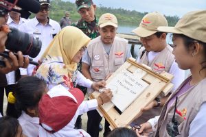 Read more about the article Giat Bakti Nusantara di Segeram, Ngesti Apresiasi YTBN Turut Peduli Pembangunan Daerah 3T di Natuna