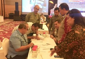 Read more about the article Pemkab Natuna Tandatangan Berita Acara DRM Bersama Bakti Kementerian Kominfo RI