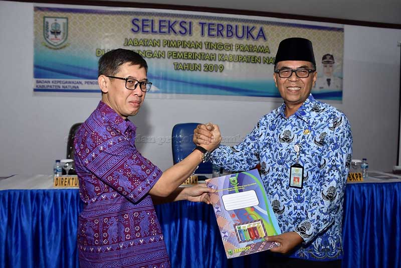 You are currently viewing BKPP Kabupaten Natuna Gelar Seleksi Terbuka Jabatan Pimpinan Tinggi Pratama Tahun 2019