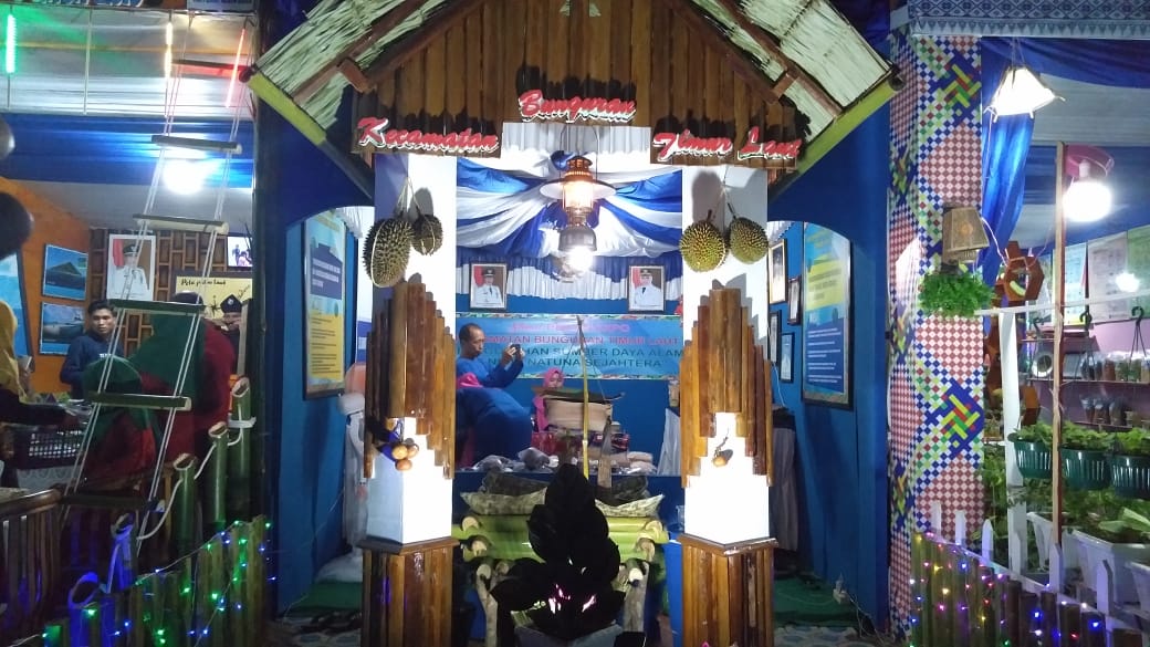 You are currently viewing Unik, Kecamatan Bunguran Timur Laut Tampilkan Miniatur Alat Palok Saguk