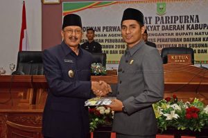 Read more about the article Bupati Natuna Sampaikan Pidato Pengantar Rancangan Peraturan Daerah Perubahan