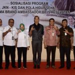 Sosialisasi Program JKN-KIS dan Pola Hidup Sehat Bersama Brand Ambassador BPJS Kesehatan