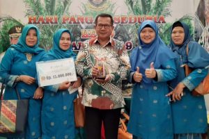 Read more about the article Dinas Ketahanan Pangan Natuna Wakili Kepri Festival Pangan Lokal B2SA tingkat Nasional 2019