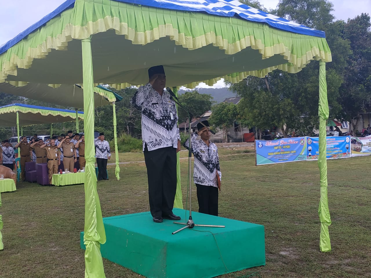 You are currently viewing Pemda Natuna Gelar Upacara Peringatan HUT PGRI Ke-74
