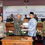 Bupati Natuna Dengarkan Pandangan Akhir Fraksi-Fraksi DPRD Natuna melalui Rapat Paripurna