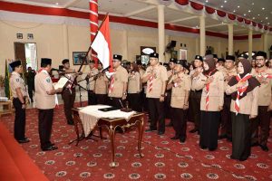 Read more about the article Pelantikan Mabicab dan Pengurus Gerakan Pramuka Kwartir Cabang Natuna, Periode 2019 – 2024