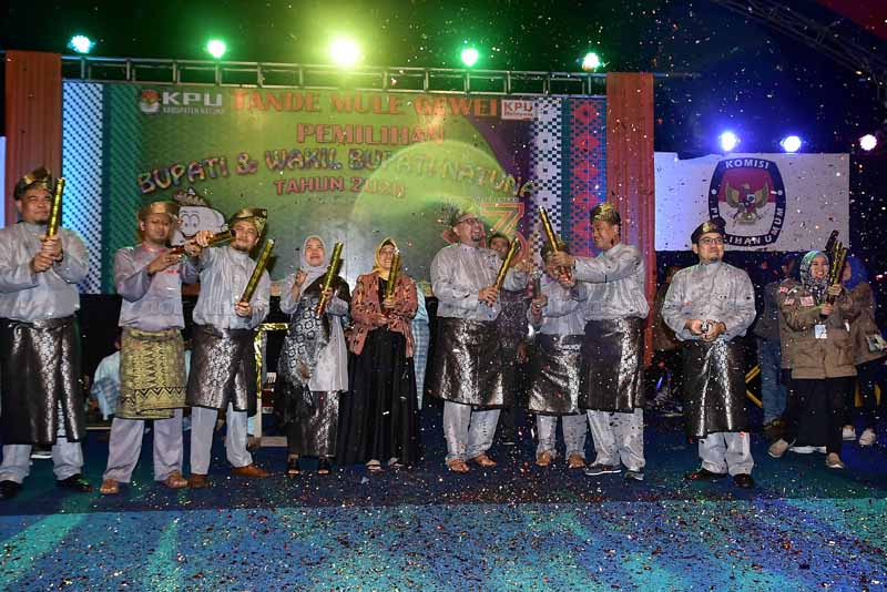 You are currently viewing Ngesti Hadiri Kegiatan Tande Mule Gawai Pemilihan Bupati dan Wakil Bupati Natuna Tahun 2020