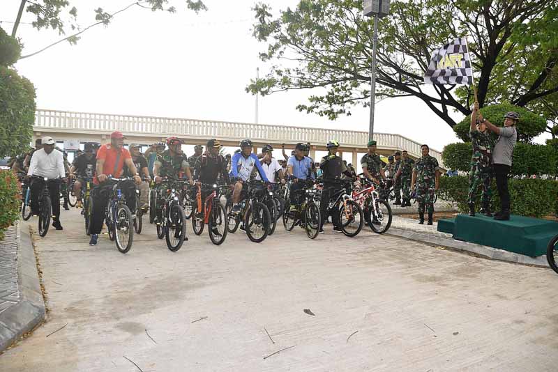 You are currently viewing Dandim 0318 Natuna Gelar Sepeda Santai